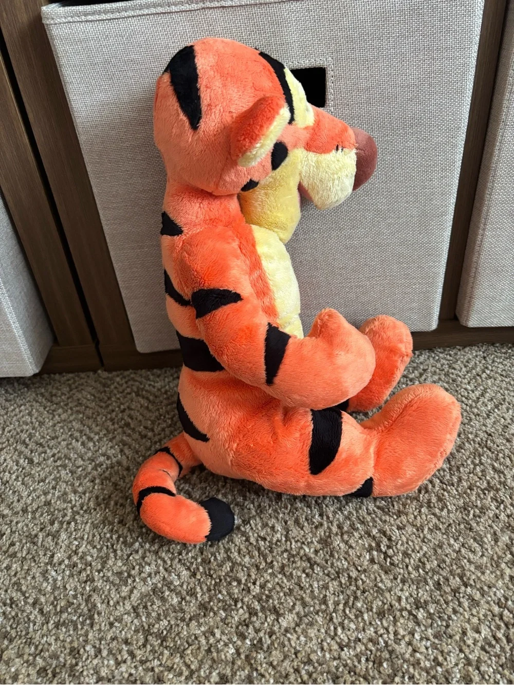 Disney Store Tigger Plush Stuffed Animal Toy 18”